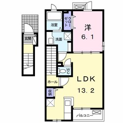 Ｎリシェス羽塚の物件間取画像